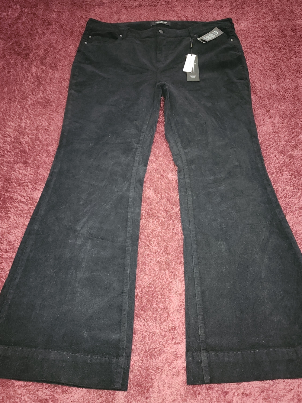 Liverpool Black Flare Jeans for Women